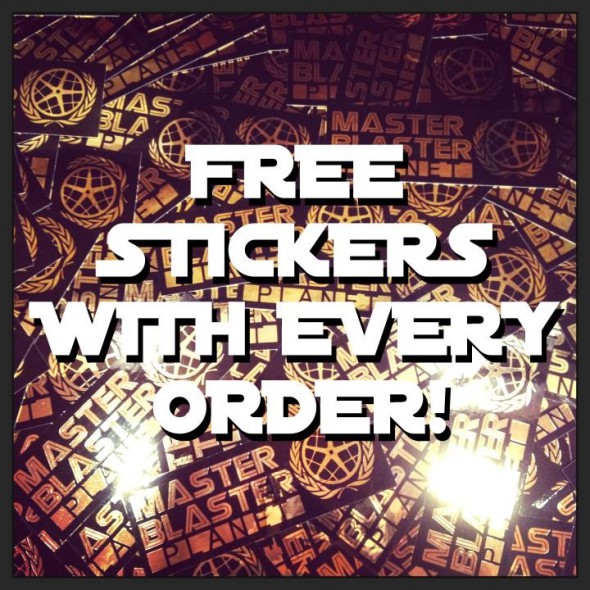 Free Stickers With Every Order!